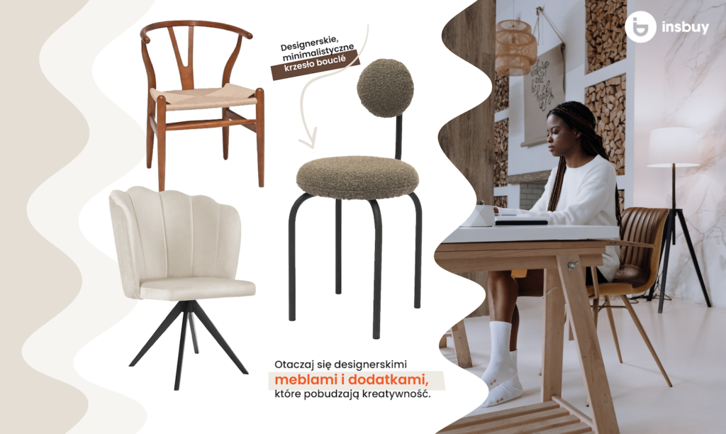 krzesła | piękne krzesła | urządzania domowego biura | home office | Insbuy | aranżacje wnętrz