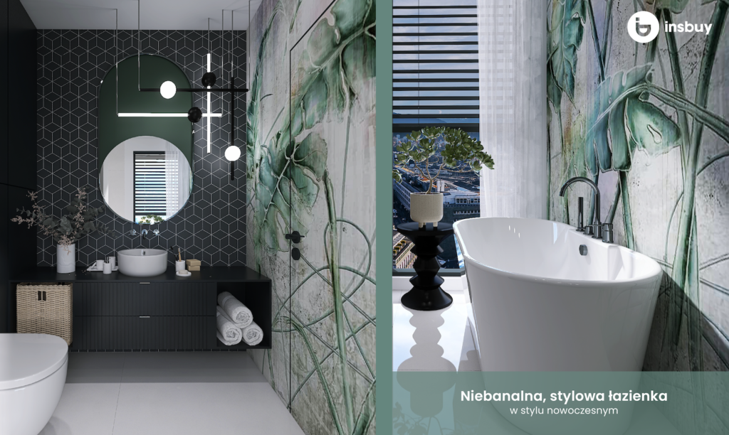 urządzanie wnętrz aranżacja wnętrz insbuy projekt łazienki styl glamour styl modernistyczny styl klasyczny styl nowoczesny