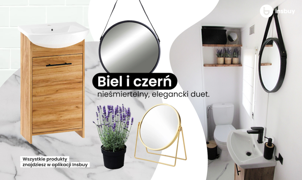 łazienka w domku holenderskim | insbuy | urządzanie wnętrz