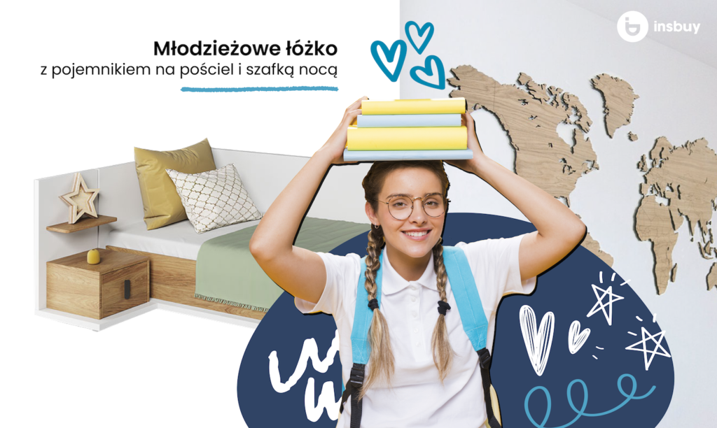 pokój ucznia | pokój dla ucznia | urządzanie wnętrz | Insbuy