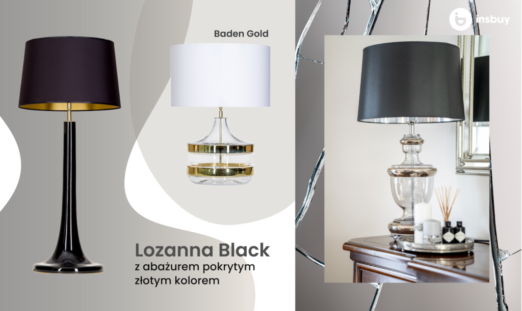 zjawiskowe, piękne lampki stołowe | Insbuy | urządzanie wnętrz