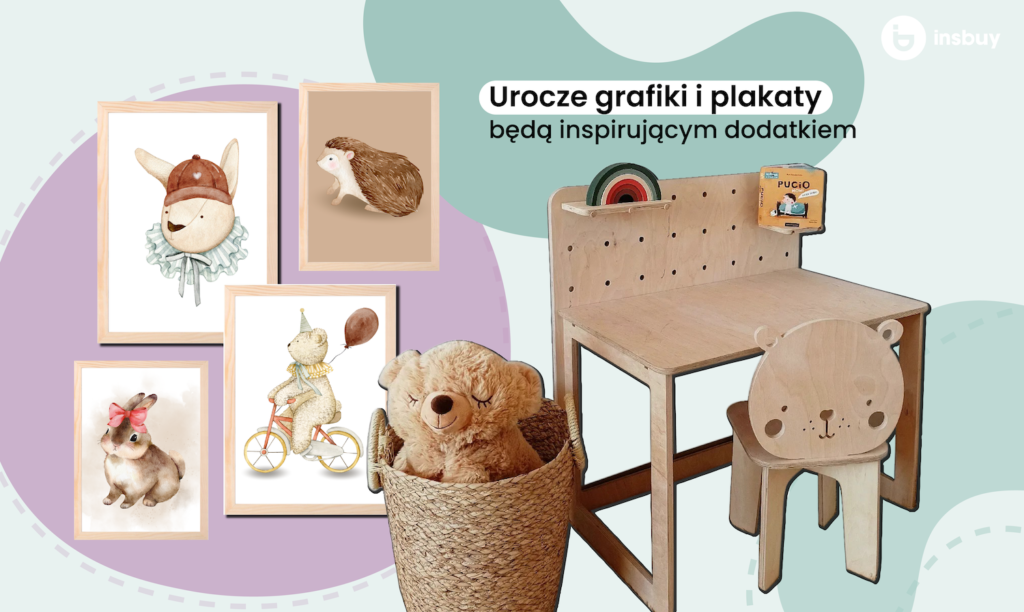 meble do pokoju dziecka insbuy urządzanie wnętrz meble montessori elefanty